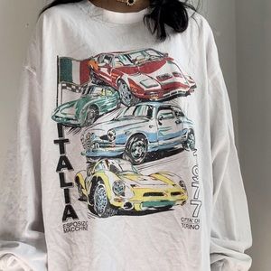Brandy Melville Italia car shirt